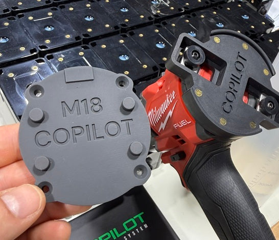 Universal adapter plate for Copilot 2, and model specific adapter plates