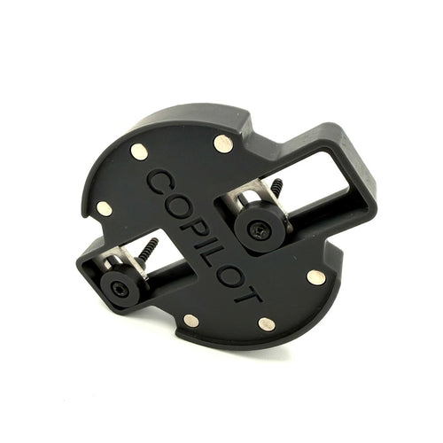 Copilot 2 universal adapter plate with fasteners. On a white background